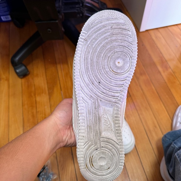 Clb White AF1 size Us 11 - Picture 4 of 5